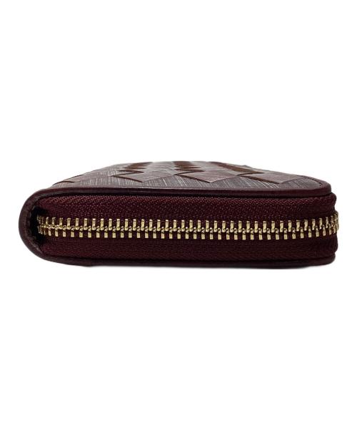 cocomeister（ココマイスター）COCOMEISTER (ココマイスター) ザオークバーク ドレッドノート長財布 レッド 未使用品の古着・服飾アイテム