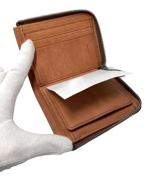 cocomeister（ココマイスター）cocomeister (ココマイスター) ラウンドジップ財布 ブラウン 未使用品の古着・服飾アイテム