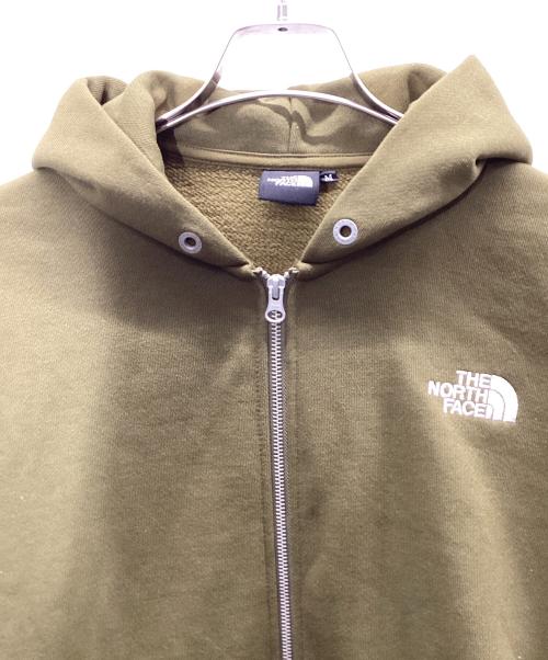 THE NORTH FACE（ザ ノース フェイス）THE NORTH FACE (ザ ノース フェイス) ジップパーカー カーキ サイズ:Mの古着・服飾アイテム