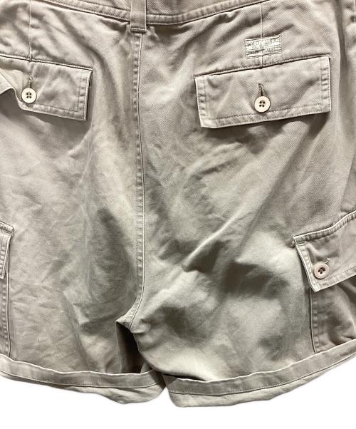POLO RALPH LAUREN（ポロ・ラルフローレン）POLO RALPH LAUREN (ポロ・ラルフローレン) ハーフカーゴパンツ ベージュ サイズ:81cm(W32)の古着・服飾アイテム