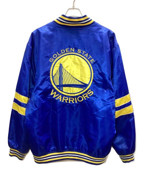 NBA（エヌビーエー）NBA (エヌビーエー) JH Design (ジェイエイチデザイン) スタジャン ブルー サイズ:XLの古着・服飾アイテム