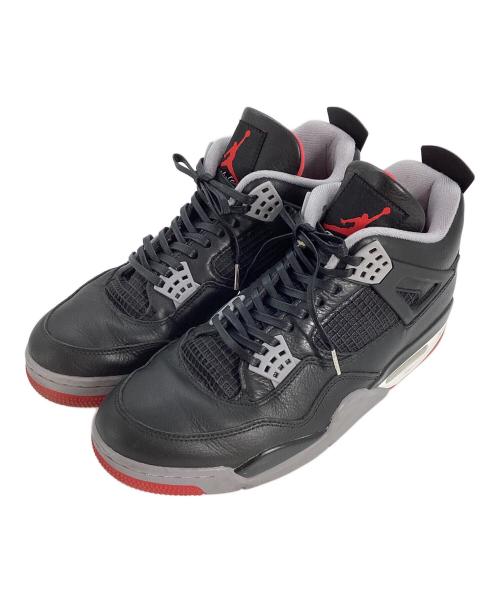 NIKE（ナイキ）NIKE (ナイキ) NIKE　AIR JORDAN 4 RETRO ブラック サイズ:28の古着・服飾アイテム
