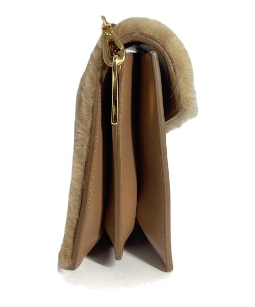 ZANCHETTI（ザンケッティー）ZANCHETTI (ザンケッティー) ザンケッティ　チェーンショルダーバッグ ブラウンの古着・服飾アイテム