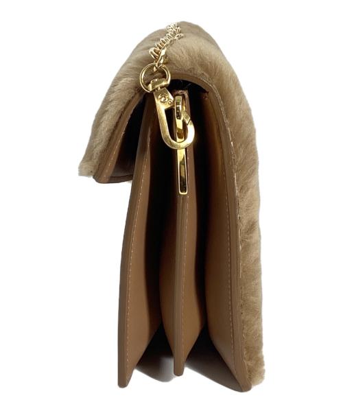 ZANCHETTI（ザンケッティー）ZANCHETTI (ザンケッティー) ザンケッティ　チェーンショルダーバッグ ブラウンの古着・服飾アイテム