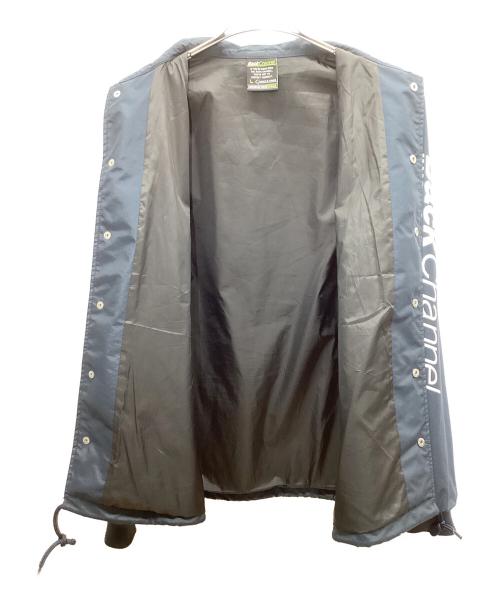 BACK CHANNEL（バックチャンネル）BACK CHANNEL (バックチャンネル) ナイロンジャケット ネイビー サイズ:Lの古着・服飾アイテム