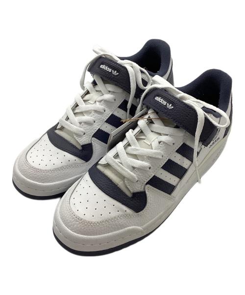 adidas（アディダス）adidas (アディダス)  adidas FORUM LOW ホワイト×ブルー サイズ:27.5の古着・服飾アイテム
