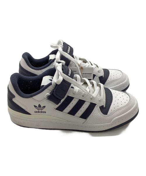 adidas（アディダス）adidas (アディダス)  adidas FORUM LOW ホワイト×ブルー サイズ:27.5の古着・服飾アイテム