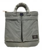 PORTERポーター）の古着「PORTER / PX TANKER　2WAY HELMET BAG」｜カーキ