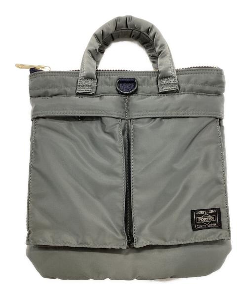 PORTER（ポーター）PORTER (ポーター) PORTER / PX TANKER　2WAY HELMET BAG カーキの古着・服飾アイテム