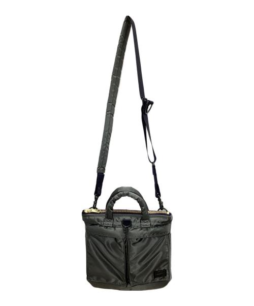 PORTER（ポーター）PORTER (ポーター) PORTER / PX TANKER　2WAY HELMET BAG カーキの古着・服飾アイテム