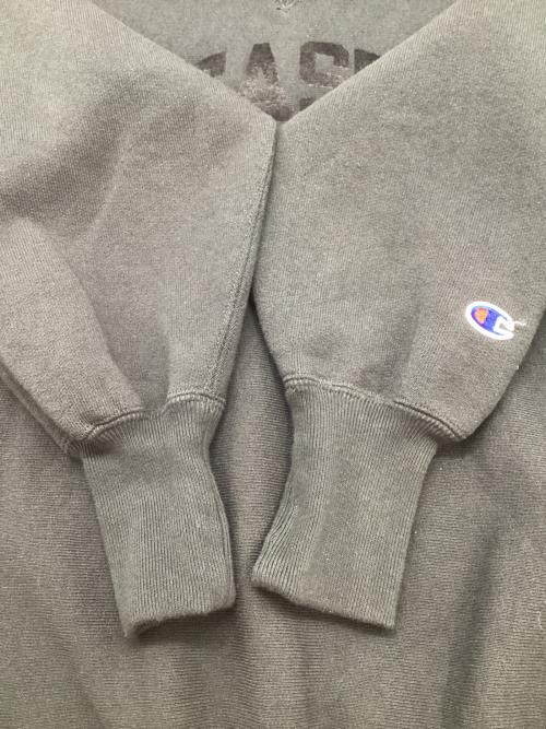 Champion REVERSE WEAVE（チャンピオン リバース ウィーブ）Champion REVERSE WEAVE (チャンピオン リバース ウィーブ) BEAUTY&YOUTH (ビューティーアンドユース) クルーネックスウェット ブラック サイズ:Mの古着・服飾アイテム