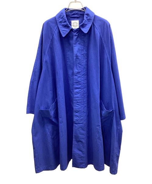 ORCIVAL（オーシバル）ORCIVAL (オーシバル) Garment Dye Poplin A-line Raglan Coat ブルー サイズ:不明の古着・服飾アイテム