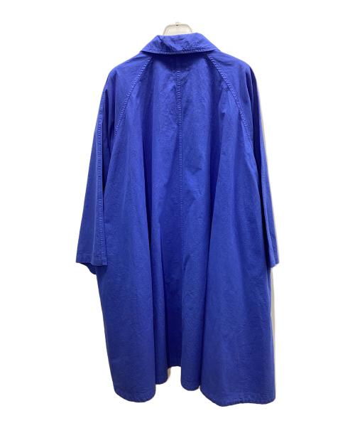 ORCIVAL（オーシバル）ORCIVAL (オーシバル) Garment Dye Poplin A-line Raglan Coat ブルー サイズ:不明の古着・服飾アイテム