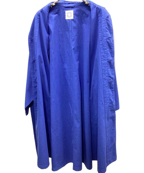 ORCIVAL（オーシバル）ORCIVAL (オーシバル) Garment Dye Poplin A-line Raglan Coat ブルー サイズ:不明の古着・服飾アイテム