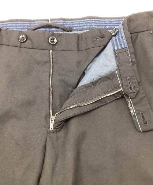 INCOTEX（インコテックス）INCOTEX (インコテックス) スラックス ブラック サイズ:46の古着・服飾アイテム
