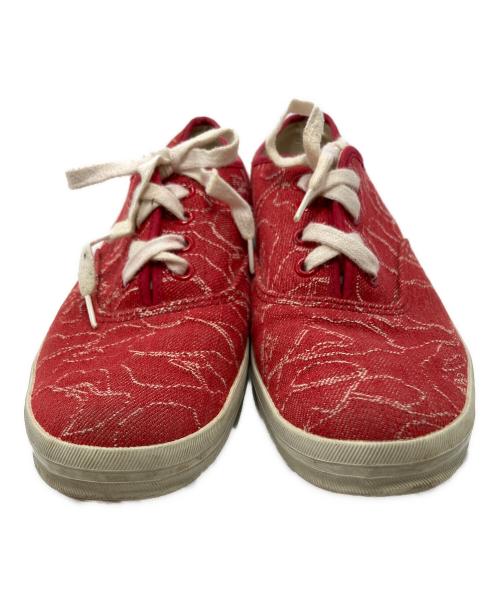 A BATHING APE（アベイシングエイプ）A BATHING APE (アベイシングエイプ) ローカットスニーカー レッド サイズ:23の古着・服飾アイテム