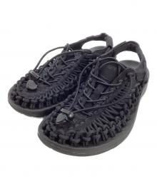 KEEN（キーン）の古着「Women's Uneek "Black/Black" ウィメンズ ユニーク "ブラック/ブラック"」｜ブラック