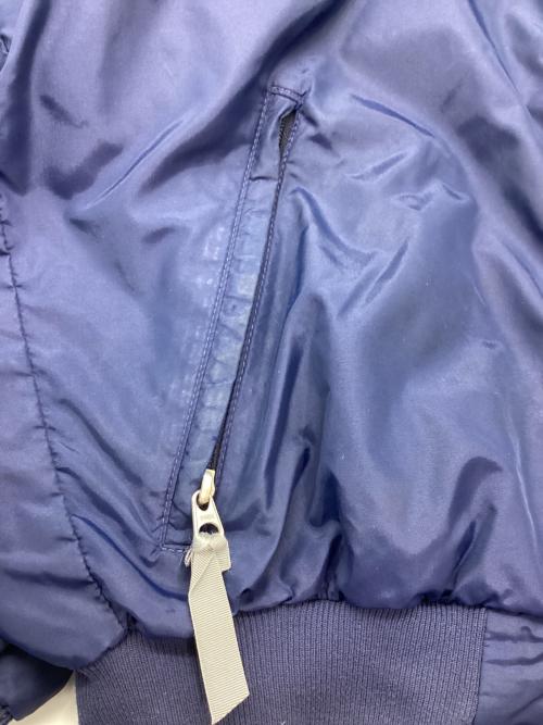 Patagonia（パタゴニア）Patagonia (パタゴニア) SHELLED SYNCHILLA JACKET ナイロンジャケット ネイビー×グレー サイズ:XSの古着・服飾アイテム