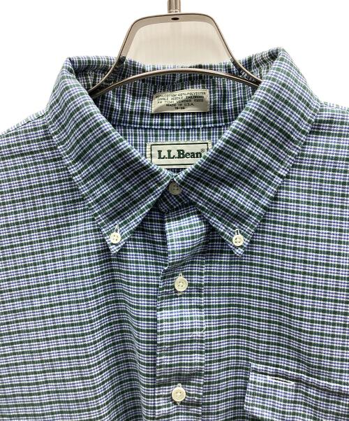 L.L.Bean（エルエルビーン）L.L.Bean (エルエルビーン) 長袖シャツ ブルー サイズ:XXLの古着・服飾アイテム