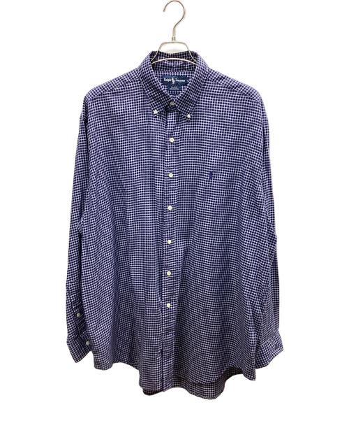 POLO RALPH LAUREN（ポロ・ラルフローレン）POLO RALPH LAUREN (ポロ・ラルフローレン) 長袖シャツ ネイビー サイズ:XLの古着・服飾アイテム