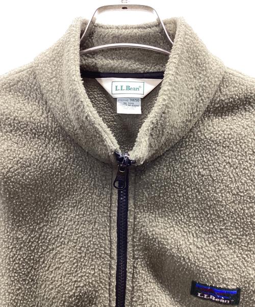 L.L.Bean（エルエルビーン）L.L.Bean (エルエルビーン) フリースベスト カーキ サイズ:Mの古着・服飾アイテム