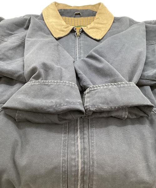 Timberland（ティンバーランド）Timberland (ティンバーランド) Timberland　ダックジャケット ネイビー×ベージュ サイズ:XLの古着・服飾アイテム
