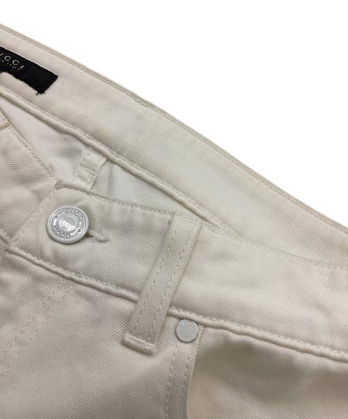 GUCCI（グッチ）GUCCI (グッチ) GUCCI　スキニーパンツ ホワイト サイズ:36の古着・服飾アイテム