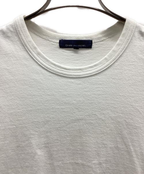 COMME des GARCONS（コムデギャルソン）COMME des GARCONS (コムデギャルソン) 長袖Tシャツ ホワイト×ブラック サイズ:Mの古着・服飾アイテム