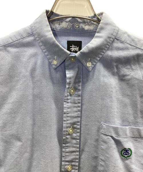 stussy（ステューシー）stussy (ステューシー) オックスフォードシャツ ブルー サイズ:Mの古着・服飾アイテム