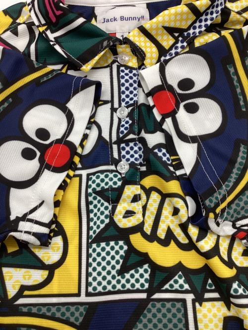 JACK BUNNY（ジャックバニー）JACK BUNNY (ジャックバニー) ドラえもん (ドラエモン) ゴルフウェア(トップス) マルチカラー サイズ:Sの古着・服飾アイテム