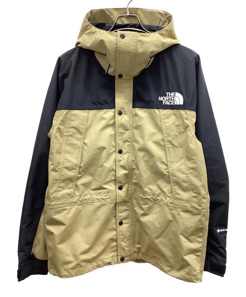 THE NORTH FACE（ザ ノース フェイス）THE NORTH FACE (ザ ノース フェイス) マウンテンライトジャケット ベージュブラック サイズ:Lの古着・服飾アイテム
