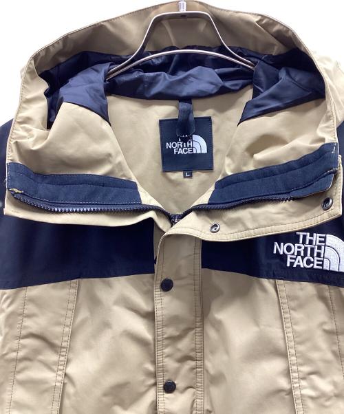 THE NORTH FACE（ザ ノース フェイス）THE NORTH FACE (ザ ノース フェイス) マウンテンライトジャケット ベージュブラック サイズ:Lの古着・服飾アイテム
