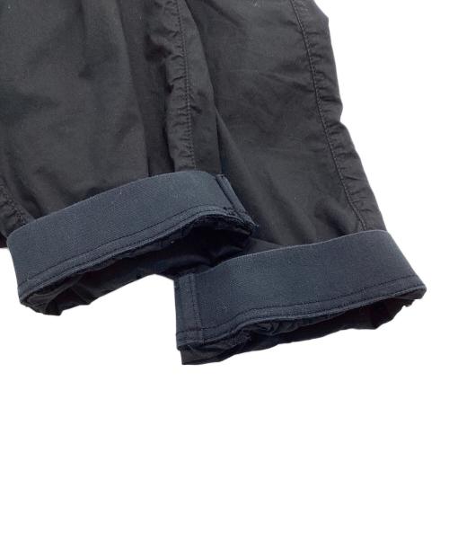 STONE ISLAND（ストーンアイランド）STONE ISLAND (ストーンアイランド) ガーメントダイコットンストレッチシャーリングテーパードカーゴパンツ ブラック サイズ:W31の古着・服飾アイテム