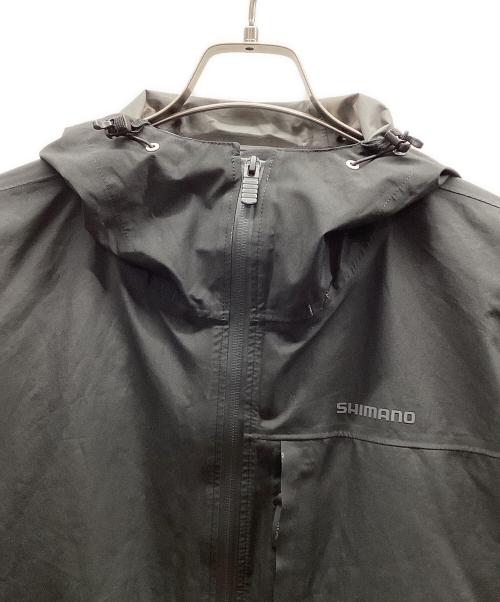 SHIMANO（シマノ）SHIMANO (シマノ) SHIMANO　ゴアテックス ベーシックレインスーツ ブラック サイズ:XLの古着・服飾アイテム
