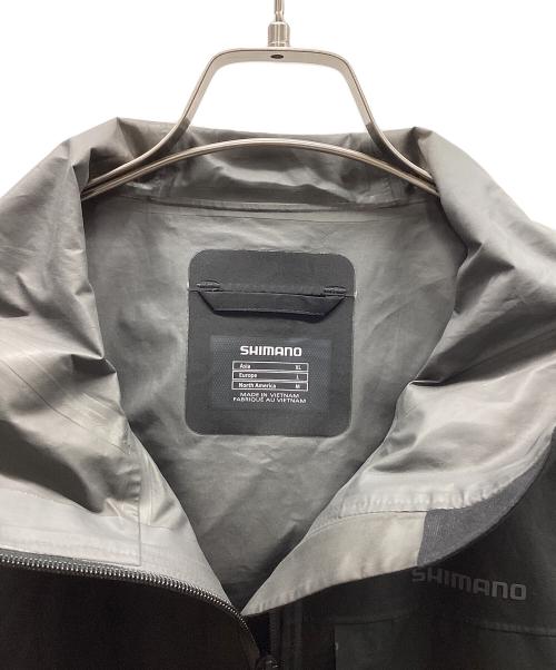 SHIMANO（シマノ）SHIMANO (シマノ) SHIMANO　ゴアテックス ベーシックレインスーツ ブラック サイズ:XLの古着・服飾アイテム