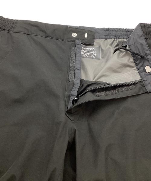 SHIMANO（シマノ）SHIMANO (シマノ) SHIMANO　ゴアテックス ベーシックレインスーツ ブラック サイズ:XLの古着・服飾アイテム