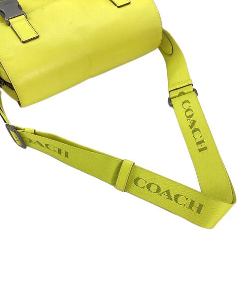 COACH（コーチ）COACH (コーチ) COACH　トラック クロスボディ イエローの古着・服飾アイテム