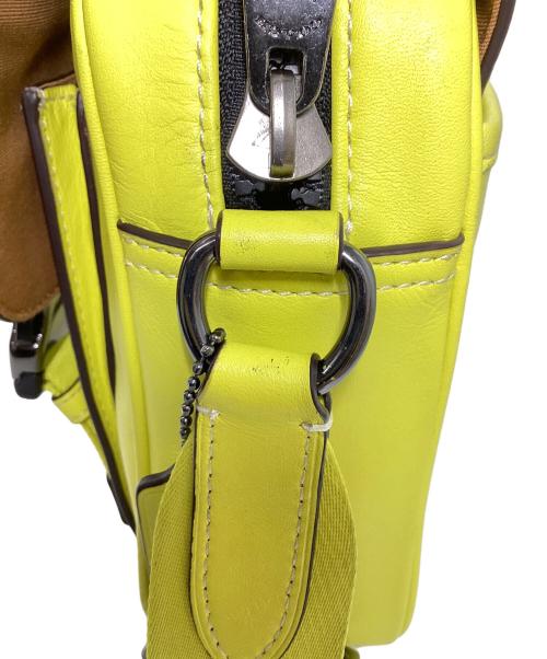 COACH（コーチ）COACH (コーチ) COACH　トラック クロスボディ イエローの古着・服飾アイテム