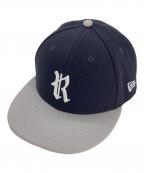 New Era×Ron Hermanニューエラ×ロンハーマン）の古着「キャップ」｜ネイビー×グレー
