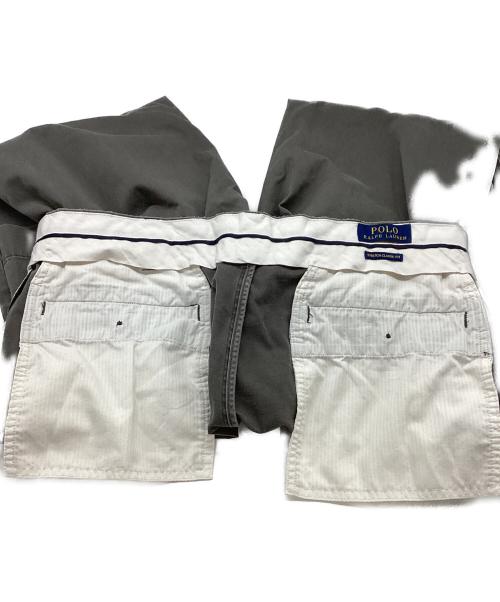 POLO RALPH LAUREN（ポロ・ラルフローレン）POLO RALPH LAUREN (ポロ・ラルフローレン) チノパン グレー サイズ:34×34の古着・服飾アイテム