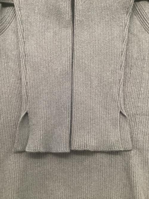 STUDIOUS（ステュディオス）STUDIOUS (ステュディオス) SQUARE RIB KNIT スクエアリブニット グレー サイズ:FREEの古着・服飾アイテム
