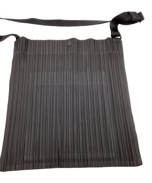 PLEATS PLEASE（プリーツプリーズ）PLEATS PLEASE (プリーツプリーズ) PLEATS PLEASEショルダーバッグ ブラックの古着・服飾アイテム