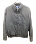 POLO RALPH LAURENポロ・ラルフローレン）の古着「スイングトップ」｜ブラック