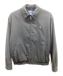 POLO RALPH LAUREN（ポロ・ラルフローレン）の古着「スイングトップ」｜ブラック