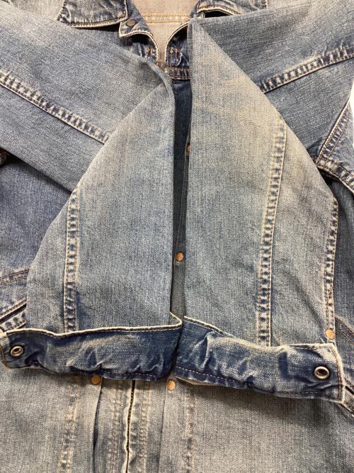 nano・universe（ナノ・ユニバース）nano・universe (ナノ・ユニバース) Wrangler (ラングラー) デニムジャケット インディゴ サイズ:Mの古着・服飾アイテム