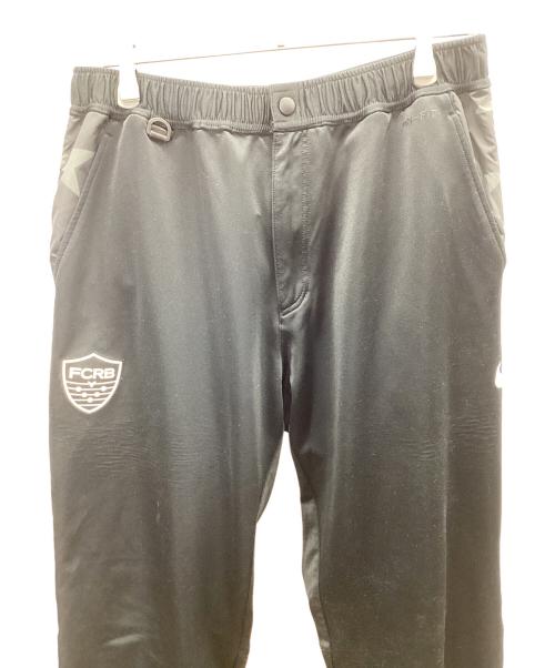 NIKE（ナイキ）NIKE (ナイキ) F.C.R.B. (エフシーレアルブリストル) トラックパンツ グレー×ブラック サイズ:XLの古着・服飾アイテム