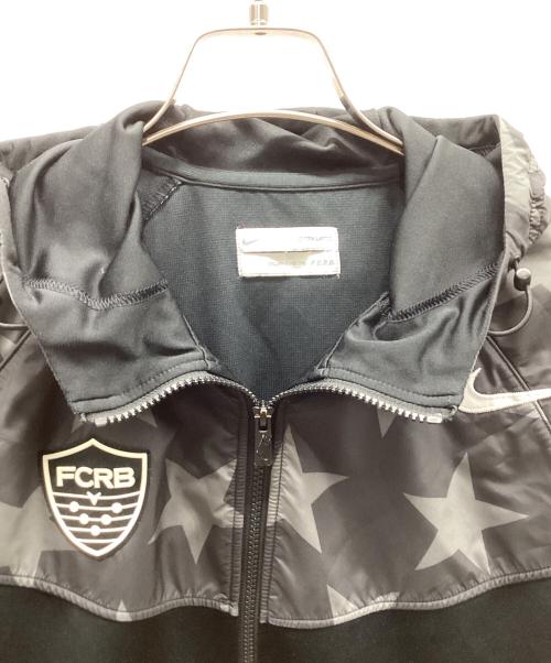 NIKE（ナイキ）NIKE (ナイキ) F.C.R.B. (エフシーレアルブリストル) トラックジャケット ブラック×グレー サイズ:XLの古着・服飾アイテム