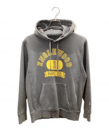 Champion（チャンピオン）の古着「裏ボアプルオーバーパーカー」｜グレー