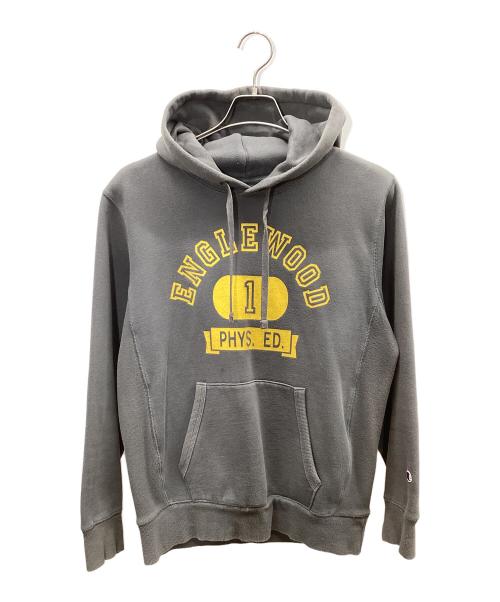 Champion（チャンピオン）Champion (チャンピオン) 裏ボアプルオーバーパーカー グレー サイズ:Mの古着・服飾アイテム