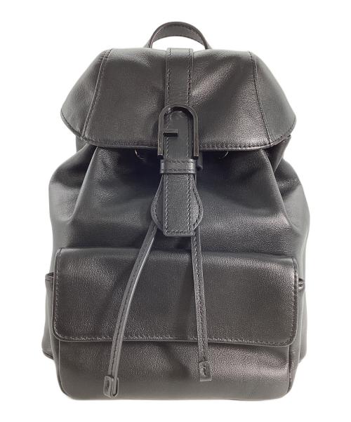FURLA（フルラ）FURLA (フルラ) FURLA　	FLOW S BACKPACK ブラックの古着・服飾アイテム